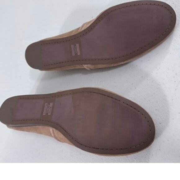 "Toms" Tan Flats, Suede, Size 9, - Picture 8 of 8